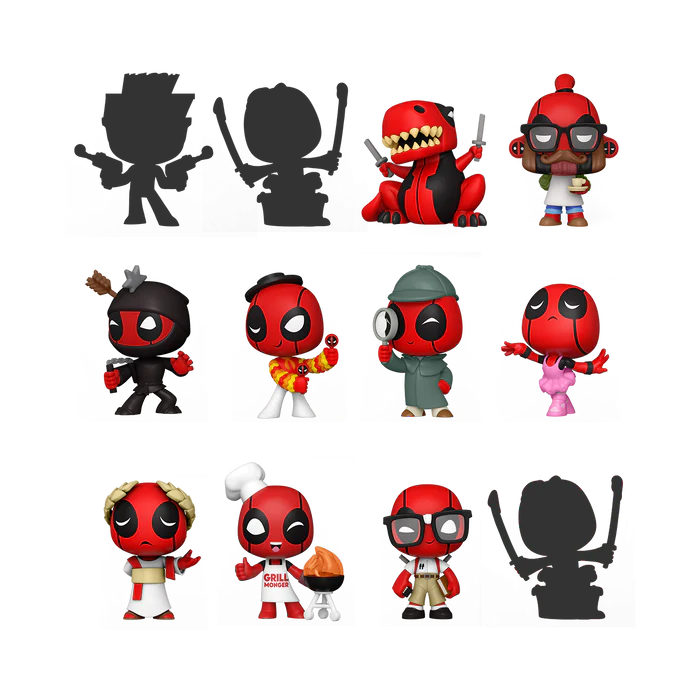 Funko Mistery Mini: Deadpool 30 Aniversario - Figura Sorpresa