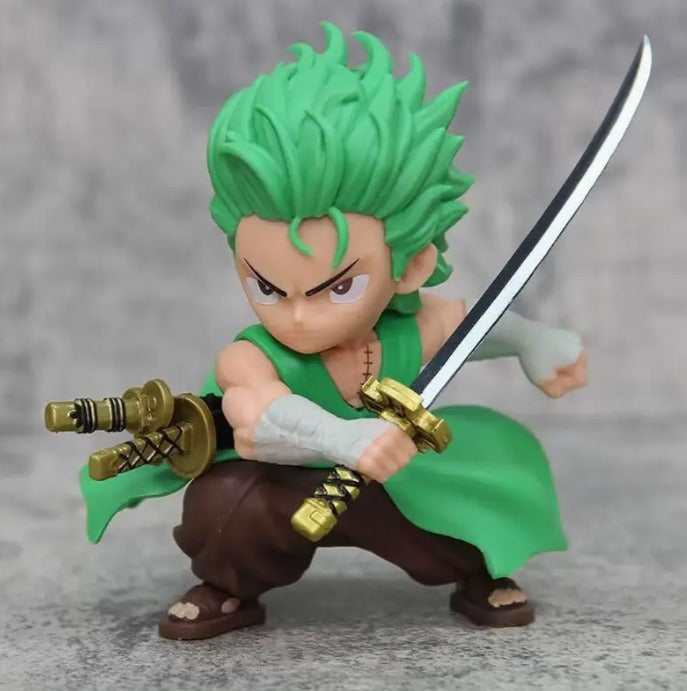 Figuras de una pieza de Zoro versión Q