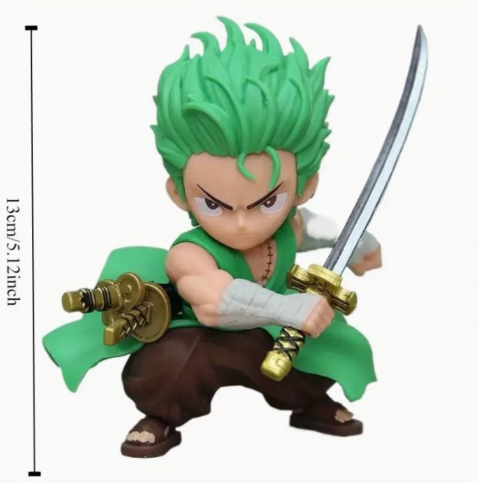 Figuras de una pieza de Zoro versión Q