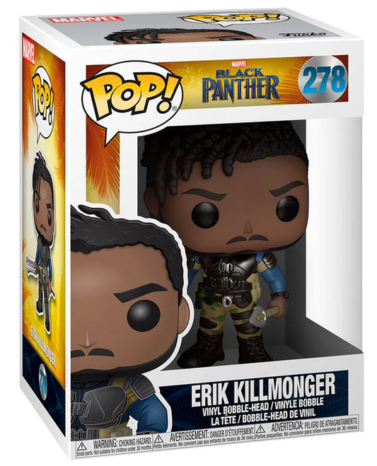 Funko Pop Marvel: Black Panther - Erik Killmonger