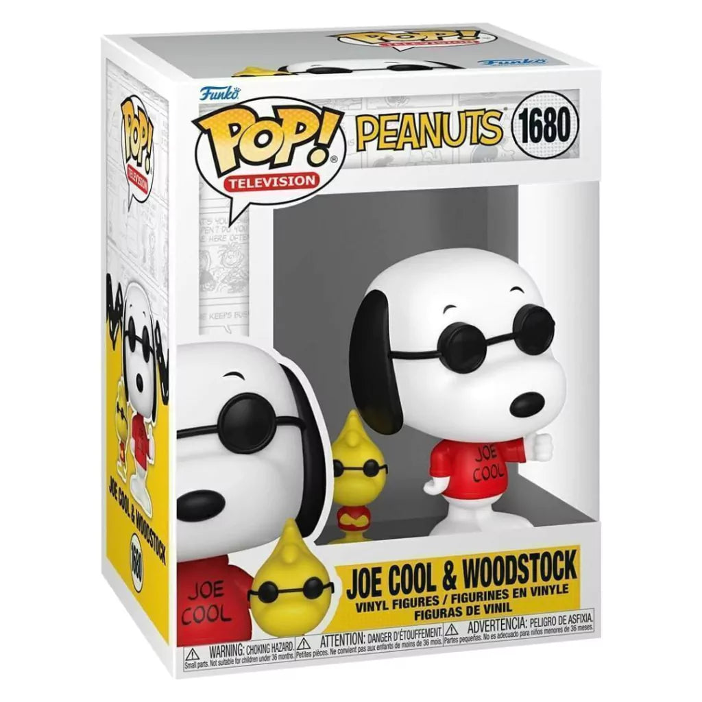 Funko Pop& Buddy: Peanuts - Joe Cool y Woodstock